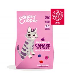 Edgar Cooper - Croquettes Canard et Poulet - Chaton