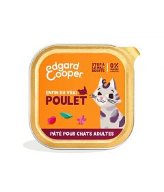 Edgar Cooper - Paté Poulet - Chat Adulte