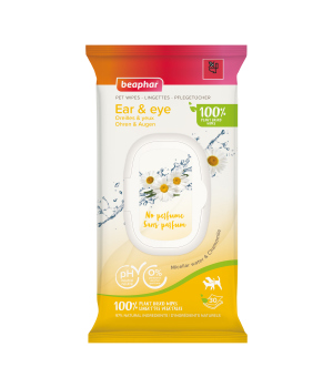 30 Lingettes Oreilles et Yeux Beaphar - 1