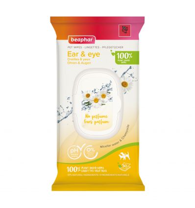 30 Lingettes Oreilles et Yeux Beaphar - 1