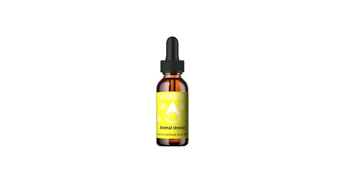 Complément alimentaire Fleur de Bach 30mL - Stress Velbecia - 1