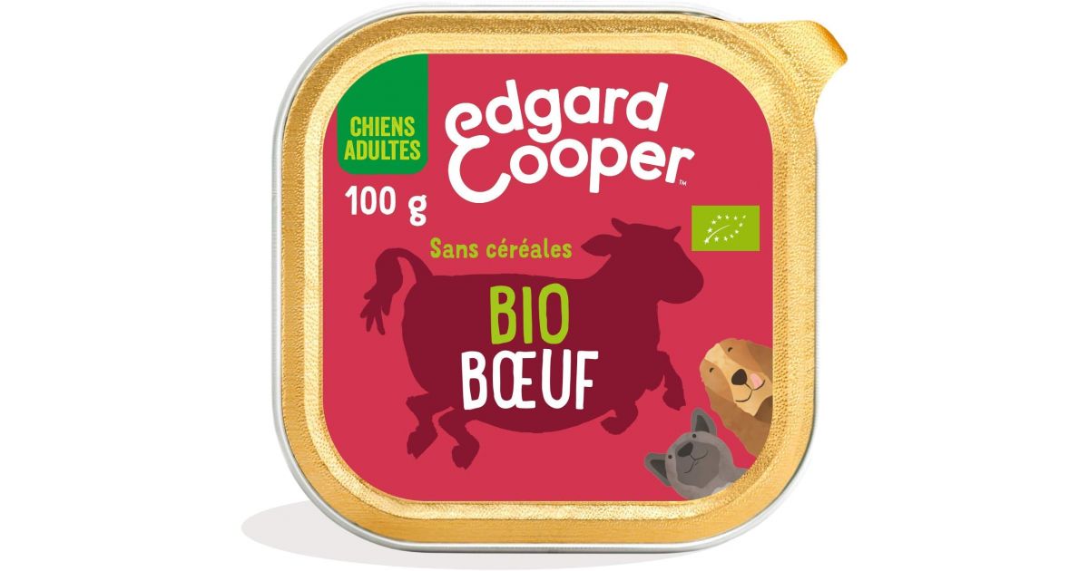 Edgar Cooper - Paté Bio Boeuf - Chien