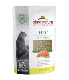 Almo Nature - HFC Natural - Pochon Poulet et Saumon