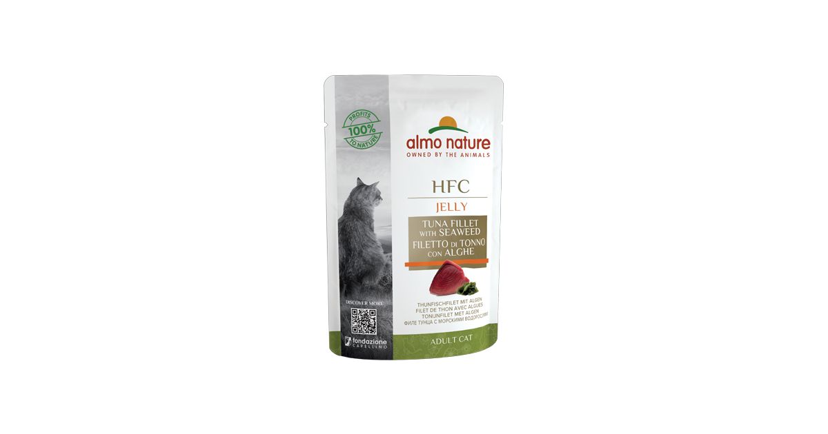 Almo Nature - HFC Jelly - Pochon Thon Algues