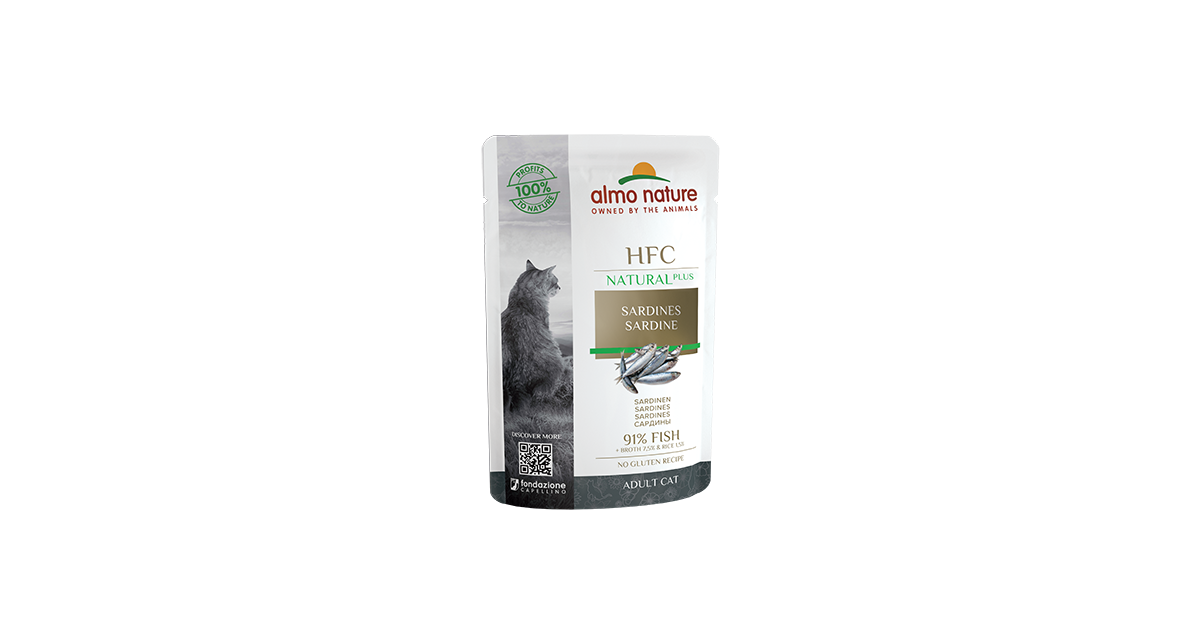Almo Nature - Pochon HFC Natural Plus Sardine