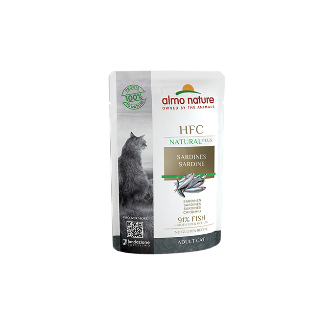 Almo Nature - Pochon HFC Natural Plus Sardine