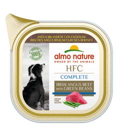 Almo Nature - Chien - Barquette HFC Complete - Boeuf Angus Haricots Verts