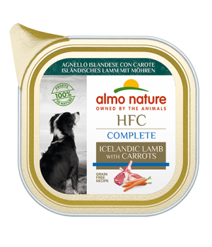 Almo Nature - Chien - Barquette HFC Complete - Agneau Carrottes