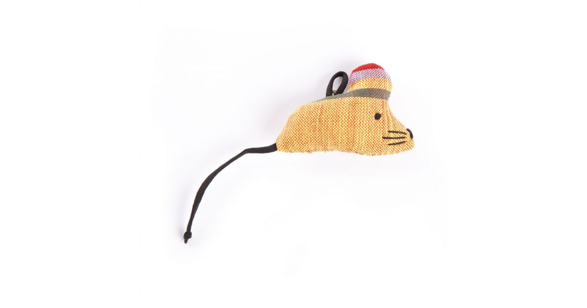 jouet souris jaune