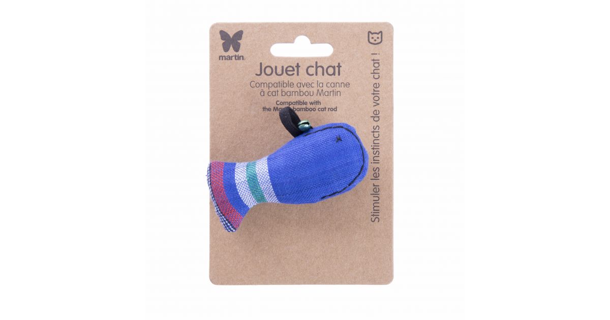 Jouet poisson bleu