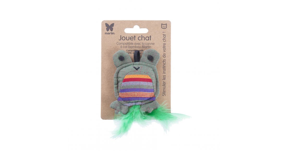 Jouet grenouille vert