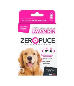 6 Pipettes Lavandes grand chien (préventives)