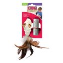 Kong - refillables feather mouse 