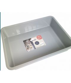 Bac à litière Simple DEMA 53x38x12 gris