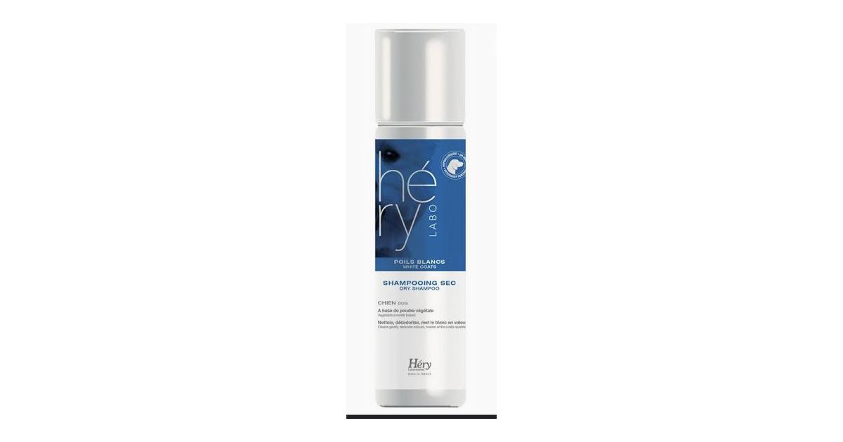 Shampoing Sec poils blanc