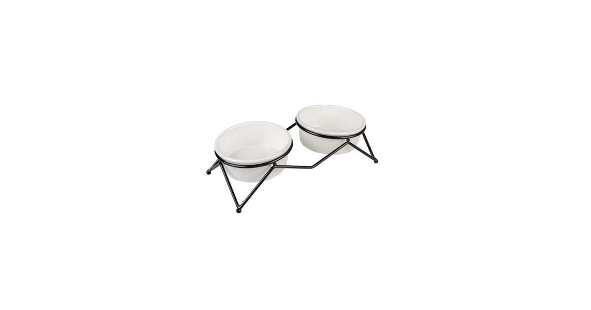 Dinner set stone up zig zag