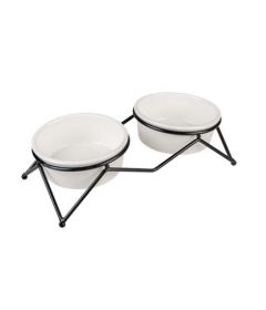 Dinner set stone up zig zag