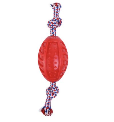 Balle de rugby en TPR avec corde 