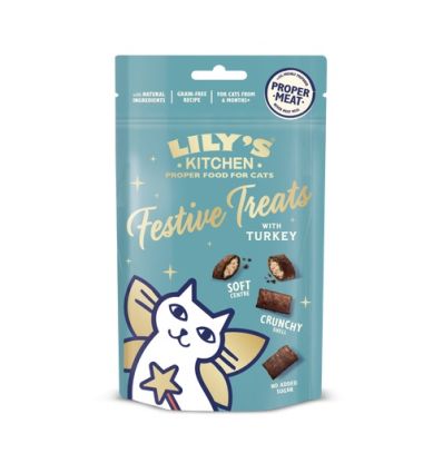 Lily's Kitchen - Friandises festive Treats Turkey